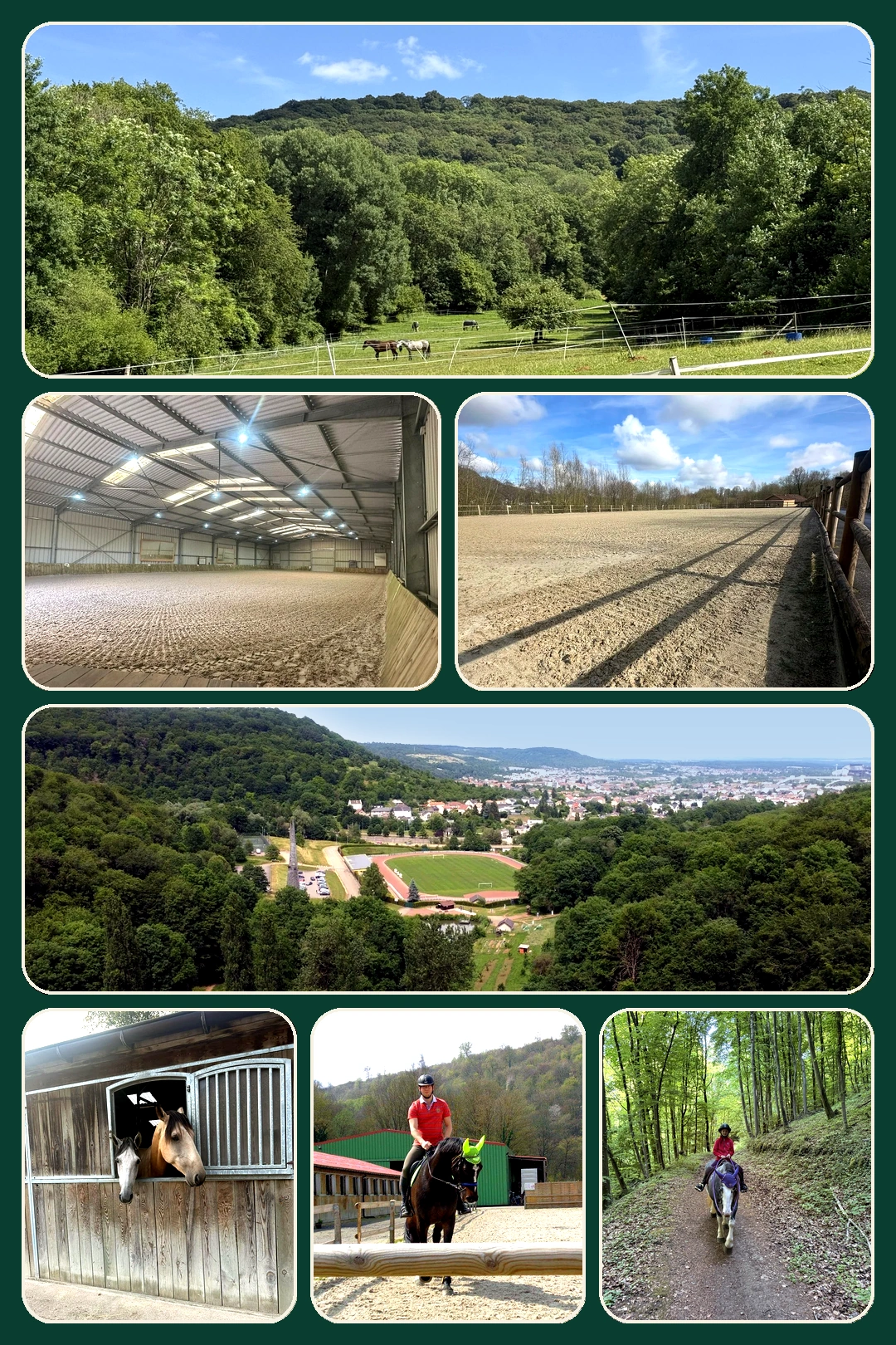 Vue aérienne du Fond Saint-Martin à Rombas